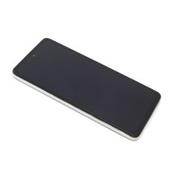 LCD Displej / ekran za Samsung A525F/A526B Galaxy A52 4G/5G + touchscreen + frame white Full ORG CHINA (MS).