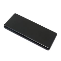 LCD Displej / ekran za Samsung G998B Galaxy S21 Ultra 5G + touchscreen + frame OLED black (MS).