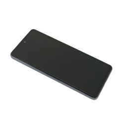 LCD Displej / ekran za Samsung A525F/A526B Galaxy A52 4G/5G + touchscreen + frame black ORG CHINA (MS).