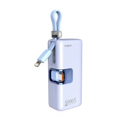 Power Bank baterija Moxom MX-PB161 fast PD20W+ PD22.5W 5000mAh plava (MS).
