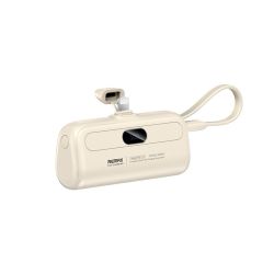 Power Bank baterija REMAX RPP-77 fast charging lightning 5000mAh white (MS).