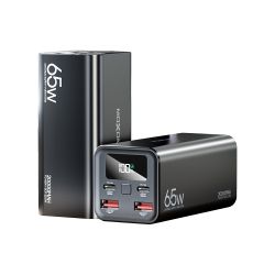 Power Bank baterija Moxom MX-PB72 PD65W+ QC22.5W 65W 20000mAh crni (MS).