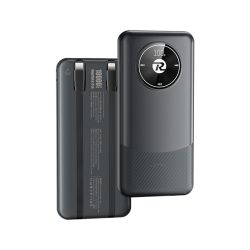 Power Bank baterija REMAX RPP-37 20W PD+22.5W QC 10000mAh crni (MS).