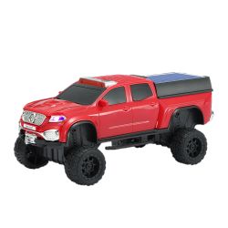 Zvucnik bluetooth WS-697 sa solarnim punjenjem auto crveni (MS).