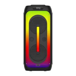 Zvucnik Bluetooth BKK MP-2185 CARNIVAL double 8inch sa dva mikrofona crni (MS).