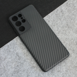 Futrola Carbon fiber za Samsung G998B Galaxy S21 Ultra 5G crna.