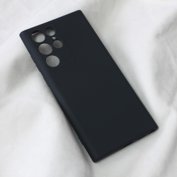 Futrola Teracell Soft Velvet za Samsung Galaxy S22 Ultra 5G crna.