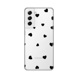 Silikonska futrola print Skin za Samsung G990 Galaxy S21 FE Heart.