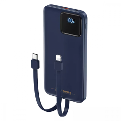 Power Bank baterija prenosiva baterija REMAX Suji Series RPP-500 20W+22.5W PD+QC 10000mAh plava.