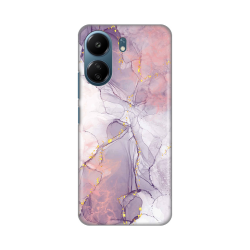Silikonska futrola print za Xiaomi Redmi 13C Pink Marble.