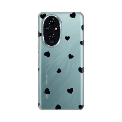 Silikonska futrola print Skin za Huawei Honor 200 Hearts.