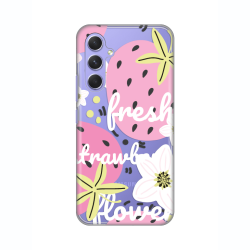 Silikonska futrola print Skin za Samsung A546B Galaxy A54 5G Fresh Pink.
