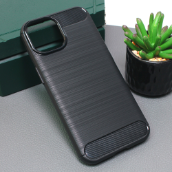 Futrola Defender Safeguard za iPhone 15 crna.