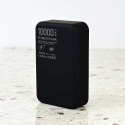 Power Bank baterija prenosiva baterija Magsafe Oxpower PD W100 10000mAh crna.