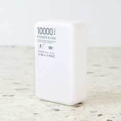 Power Bank baterija prenosiva baterija Magsafe Oxpower PD W100 10000mAh bela.