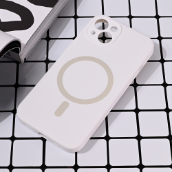 Futrola Magsafe Pure color za iPhone 13 bela.