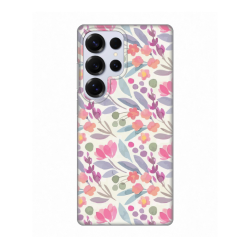 Silikonska futrola print za Samsung S938 Galaxy S25 Ultra Watercolor Flowers.