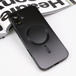 Futrola Magsafe Chrome za iPhone 16 Plus 6.7 crna.