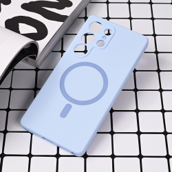 Futrola Magsafe Pure color za Samsung S938 Galaxy S25 Ultra svetlo plava.