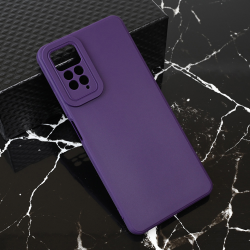 Futrola Teracell Giulietta za Xiaomi Redmi Note 11 Pro 4G/5G/Note 12 Pro 4G (EU) mat tamno ljubicasta.