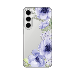 Silikonska futrola print Skin za Samsung S721B Galaxy S24 Fe Blue Roses.
