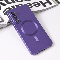 Futrola Magsafe Chrome za Samsung A566 Galaxy A56 ljubicasta.