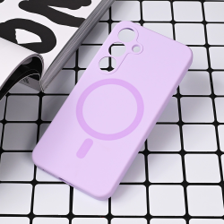Futrola Magsafe Pure color za Samsung S931 Galaxy S25 lila.