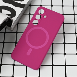 Futrola Magsafe Pure color za Samsung S931 Galaxy S25 tamno pink.