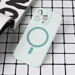 Futrola Magsafe Pure color za iPhone 16 Pro mint.