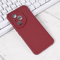 Futrola Silikon Pro Camera za Huawei Honor 400 Pro bordo.