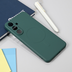 Futrola Teracell Giulietta Magsafe za Samsung S731B Galaxy S25 FE tamno zelena.