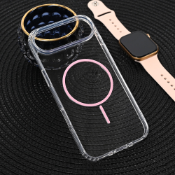 Futrola Magsafe Color Line za iPhone 17 Air roze.