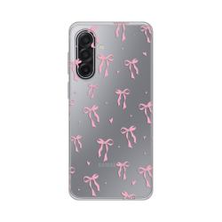 Silikonska futrola print Skin za Samsung A175 Galaxy A17 Cute Bow.