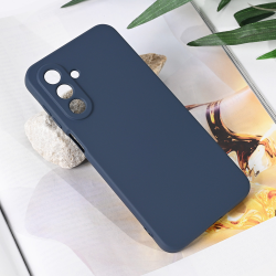 Futrola Teracell Soft Velvet za Samsung A175 Galaxy A17 tamno plava.