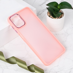 Futrola Shining Camera za Samsung A075F Galaxy A07 4G roze.