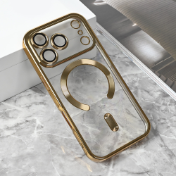 Futrola Magsafe Lux za iPhone 17 Pro 6.3 zlatna.