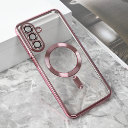 Futrola Magsafe Lux za Samsung A175 Galaxy A17 roze.