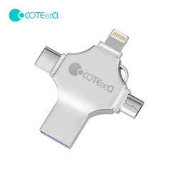 USB flash memorija Coteci CS8836 32GB USB 3.0/micro USB/Type C/lightning.