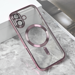 Futrola Magsafe Lux za iPhone 17 6.3 roze.