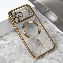Futrola Magsafe Lux za iPhone 17 Pro Max 6.9 zlatna.