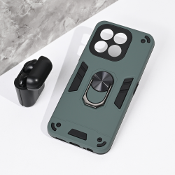 Futrola Hard Ring za Huawei Honor X6c tamno siva.