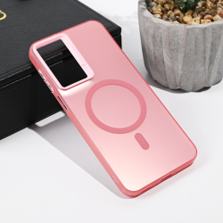 Futrola Magsafe providna za Samsung A175 Galaxy A17 roze.