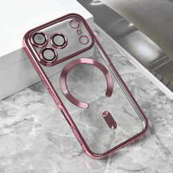 Futrola Magsafe Lux za iPhone 17 Pro 6.3 roze.