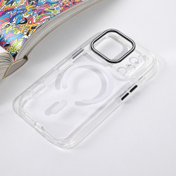 Futrola Magsafe Color Pop za iPhone 17 Pro bela.