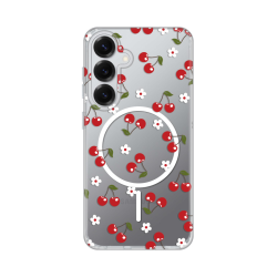 Futrola print Magsafe za Samsung S931 Galaxy S25 Cute Cherries.