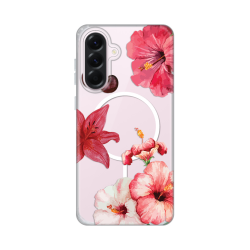 Futrola print Magsafe za Samsung A366 Galaxy A36 5G Hibiscus.