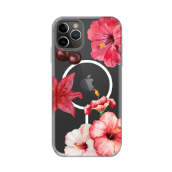 Futrola print Magsafe za iPhone 11 Pro Max 6.5 Hibiscus.