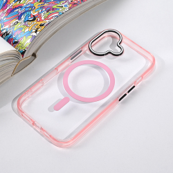 Futrola Magsafe Color Pop za iPhone 17 6.3 roze.