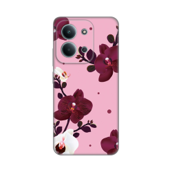 Silikonska futrola print Skin za Xiaomi Redmi 15C 4G Pink Orchid.