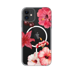 Futrola print Magsafe za iPhone 11 6.1 Hibiscus.